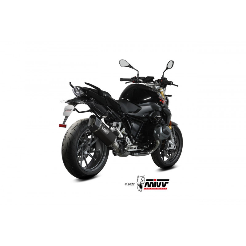 MIVV SR-1 Titanium zwart BMW R 1250 R/RS 21-22