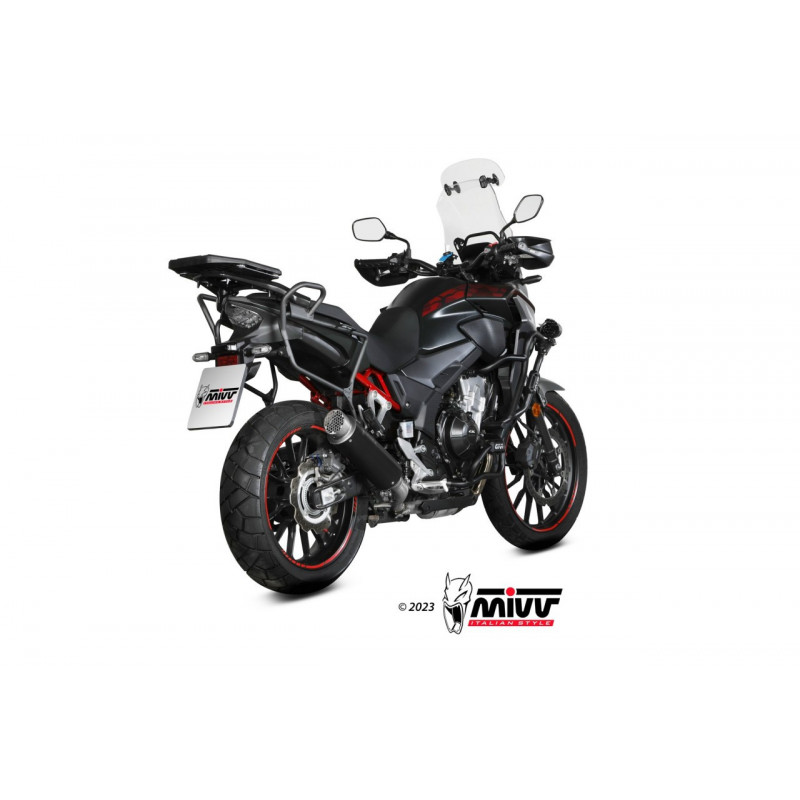 MIVV GPPro Rvs zwart HONDA CB 500 X 21-23