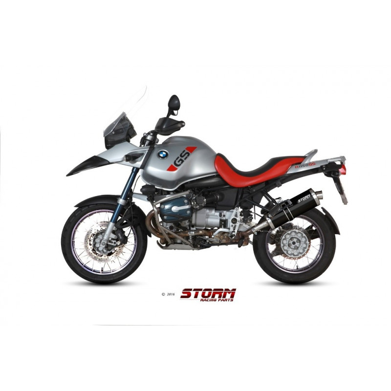 Storm by MIVV OVAL black BMW R 1150 GS 99/03