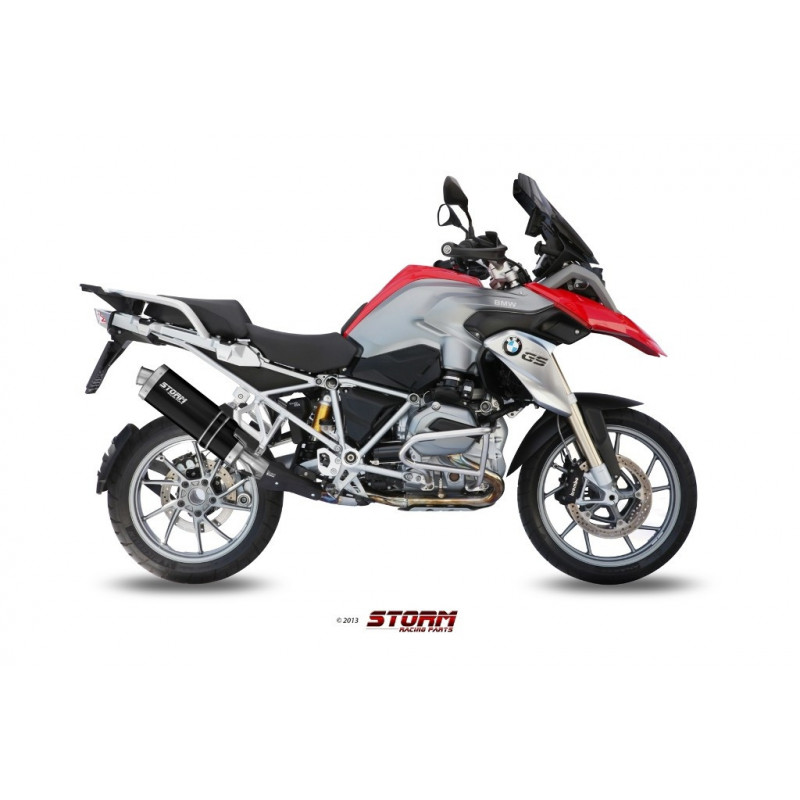 Storm by MIVV OVAL black BMW R 1200 GS 13/16