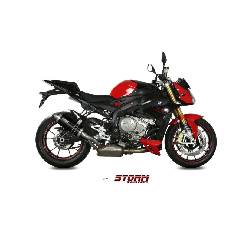 Storm by MIVV OVAL black  BMW S 1000 R 2017