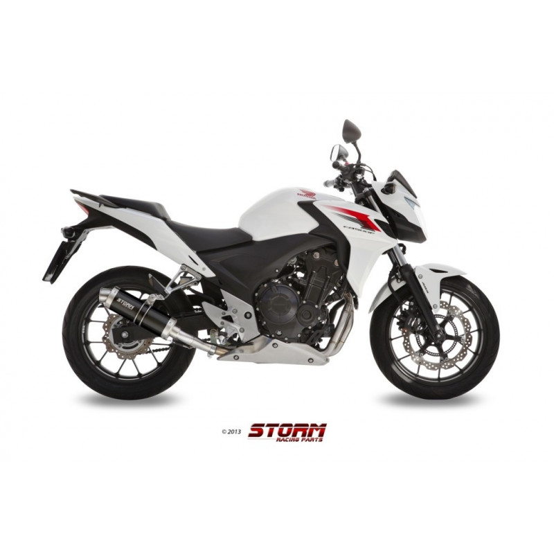 Storm by MIVV GP black Honda CB 500 F/ X CBR 500 R 13/15