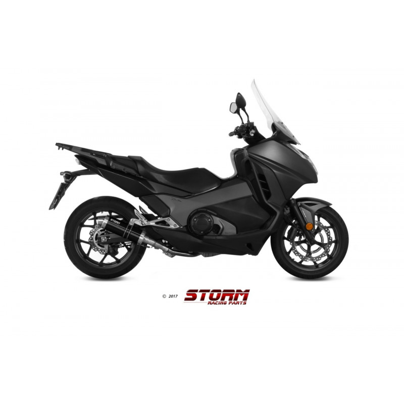 Storm by MIVV GP black Honda NC/Integra  750 S/X 16-