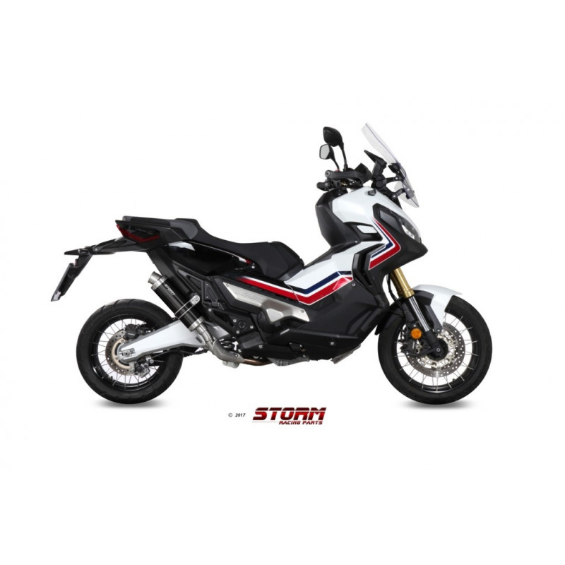 Storm by MIVV GP black Oval Honda X-ADV 750 17-