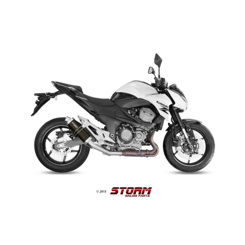 Storm by MIVV GP black Kawasaki Z 800 E Bj. 13/16