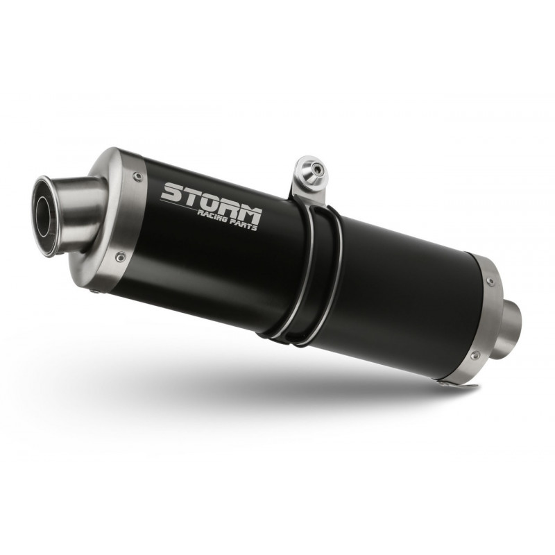 Storm by MIVV OVAL black HONDA XLV 650 TRANSALP 2000-2004