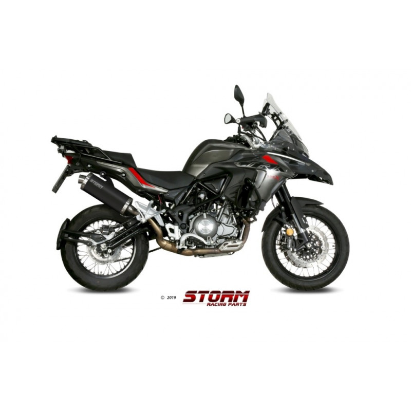 Storm by MIVV OVAL black BENELLI TRK 502 X 18-21