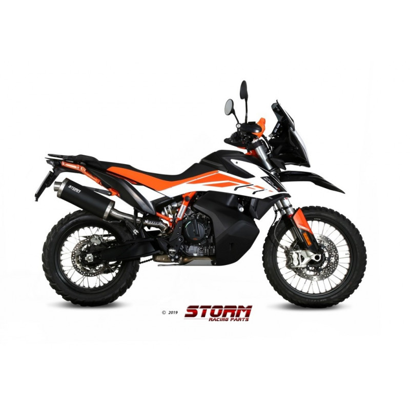 Storm by MIVV OVAL black KTM 790 Adventure 2019-