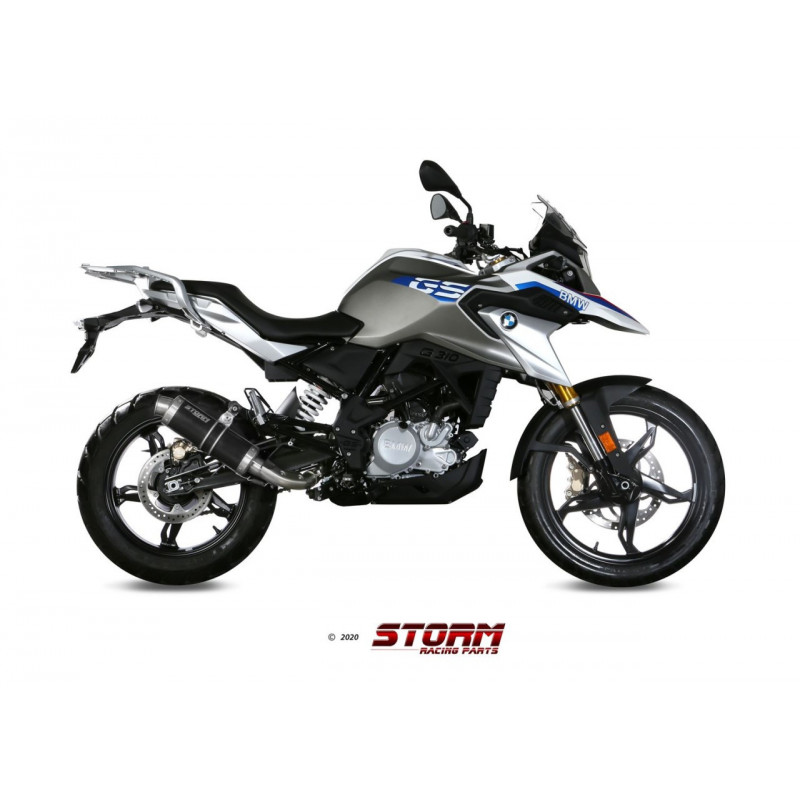 Storm by MIVV GP black BMW G 310 GS 17-22