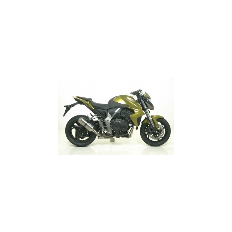 Giannelli Ipersport aluminium Dark Honda Hornet CB 1000 R 08/16 inclusief cat vervanger