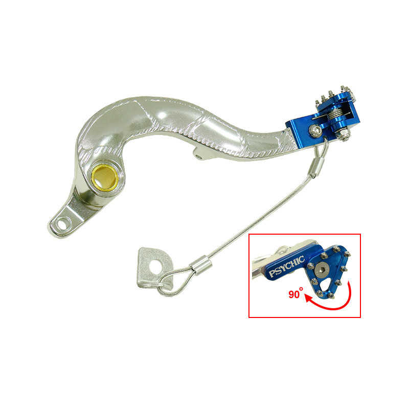 Sixty5 brakepedal YZ450F/WR450F 03-09 blue