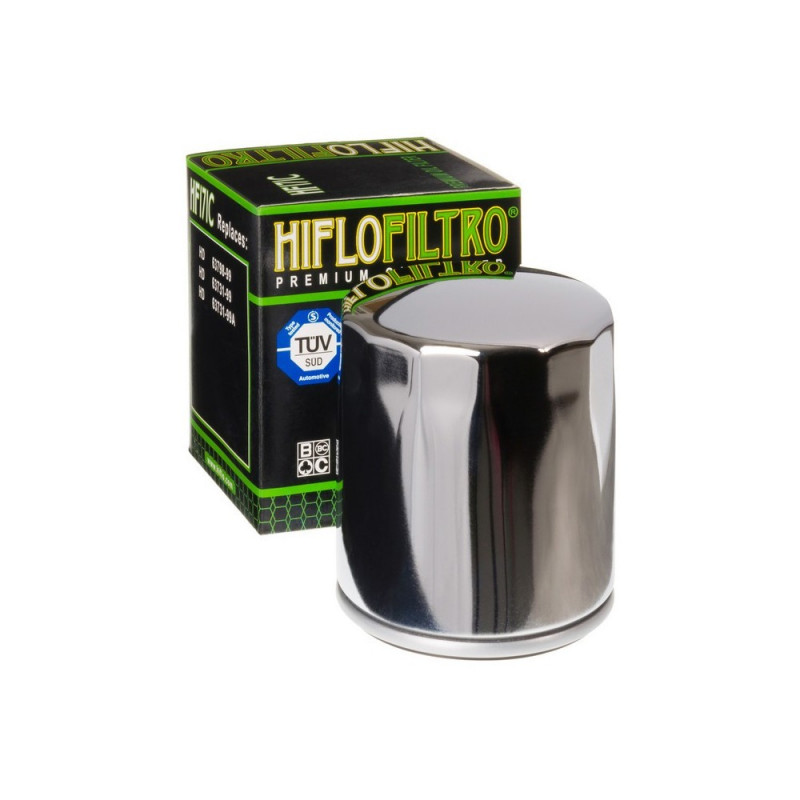 HiFlo oil filter HF171C chrome